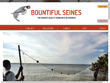 Tablet Screenshot of beachseines.com